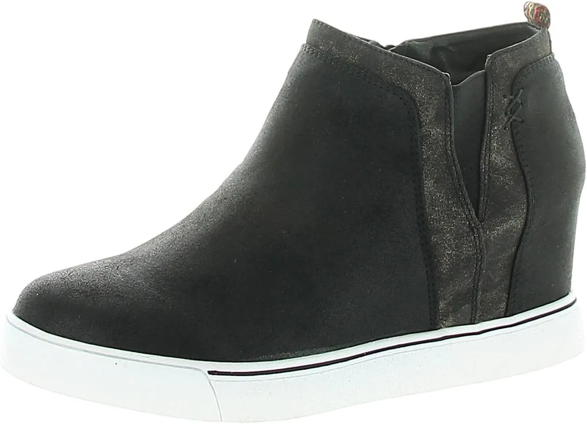Sugar Womens Wedge Sneakers High Top Womens Sneakers with Wedge, Wedgies Sneakers for Women