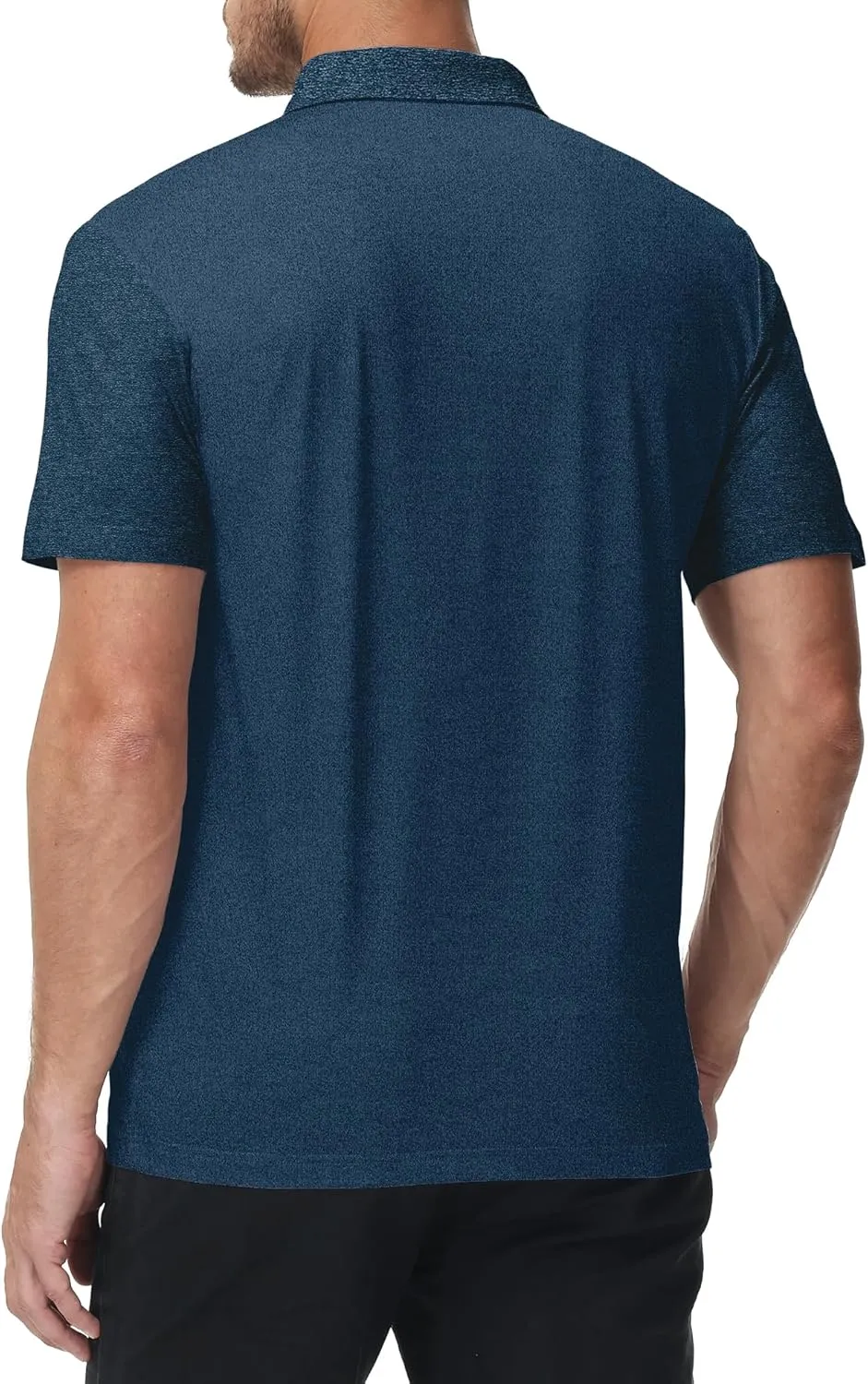 SWISSWELL Polo Shirts for Men with Pocket Short Sleeve Lightweight Performance Golf Shirt Mesh Summer Casual Shirt