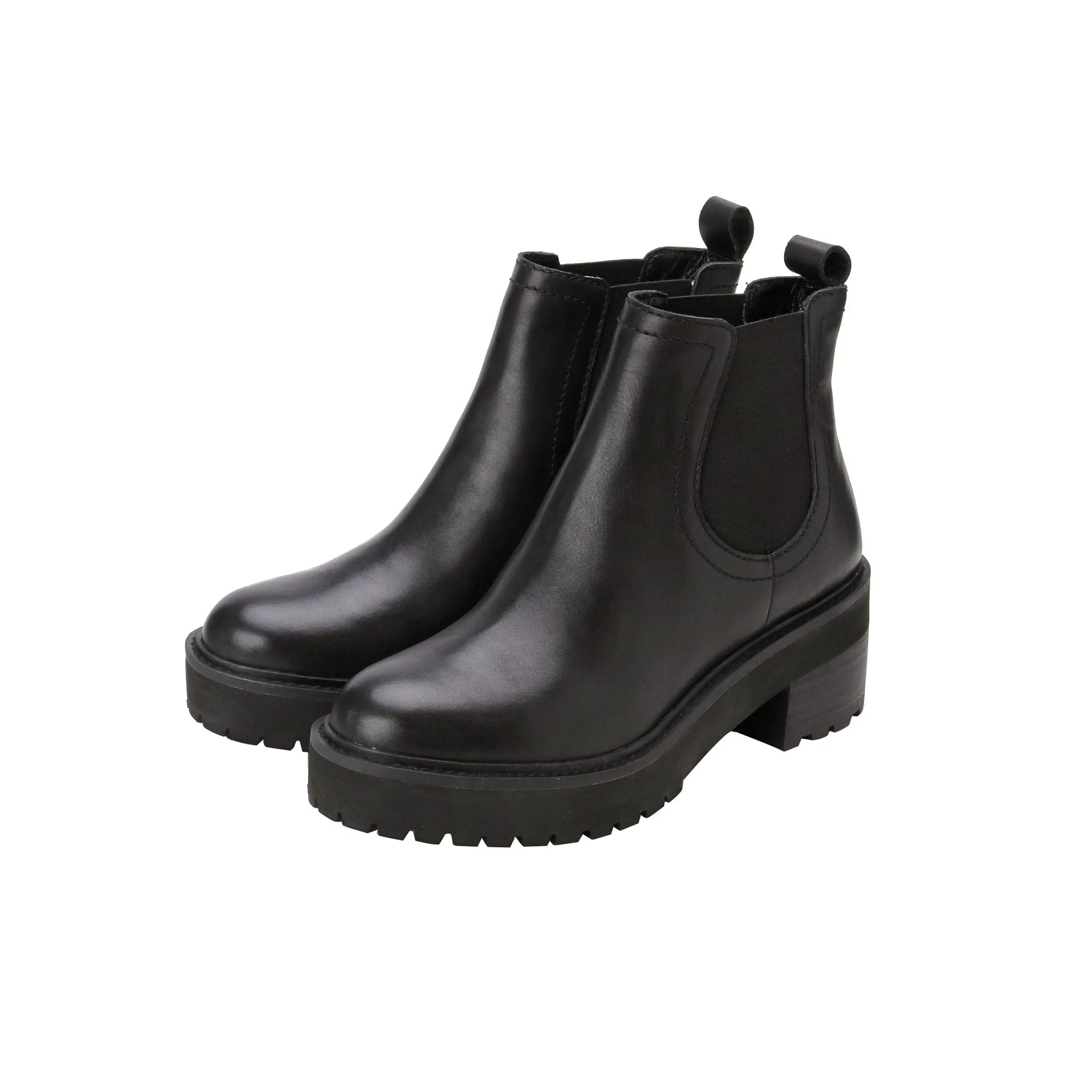 TATE | Lug Sole Chelsea Booties
