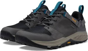 Teva Men's Grandview GTX Low Hiking Shoe, Dark Gull Grey/Blue Coral, 11.5