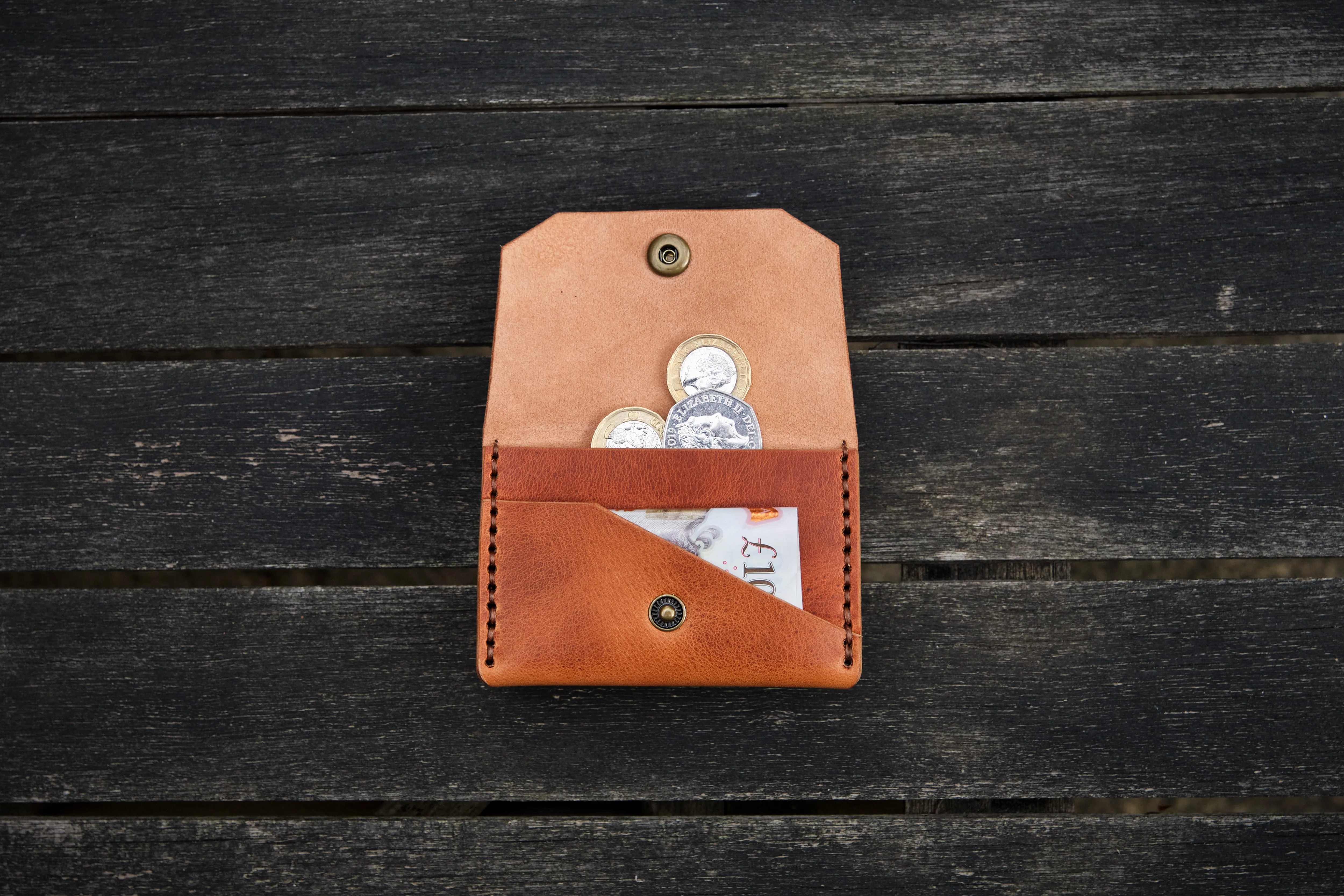 The Little Saxham - (English Tan - Horween Derby)