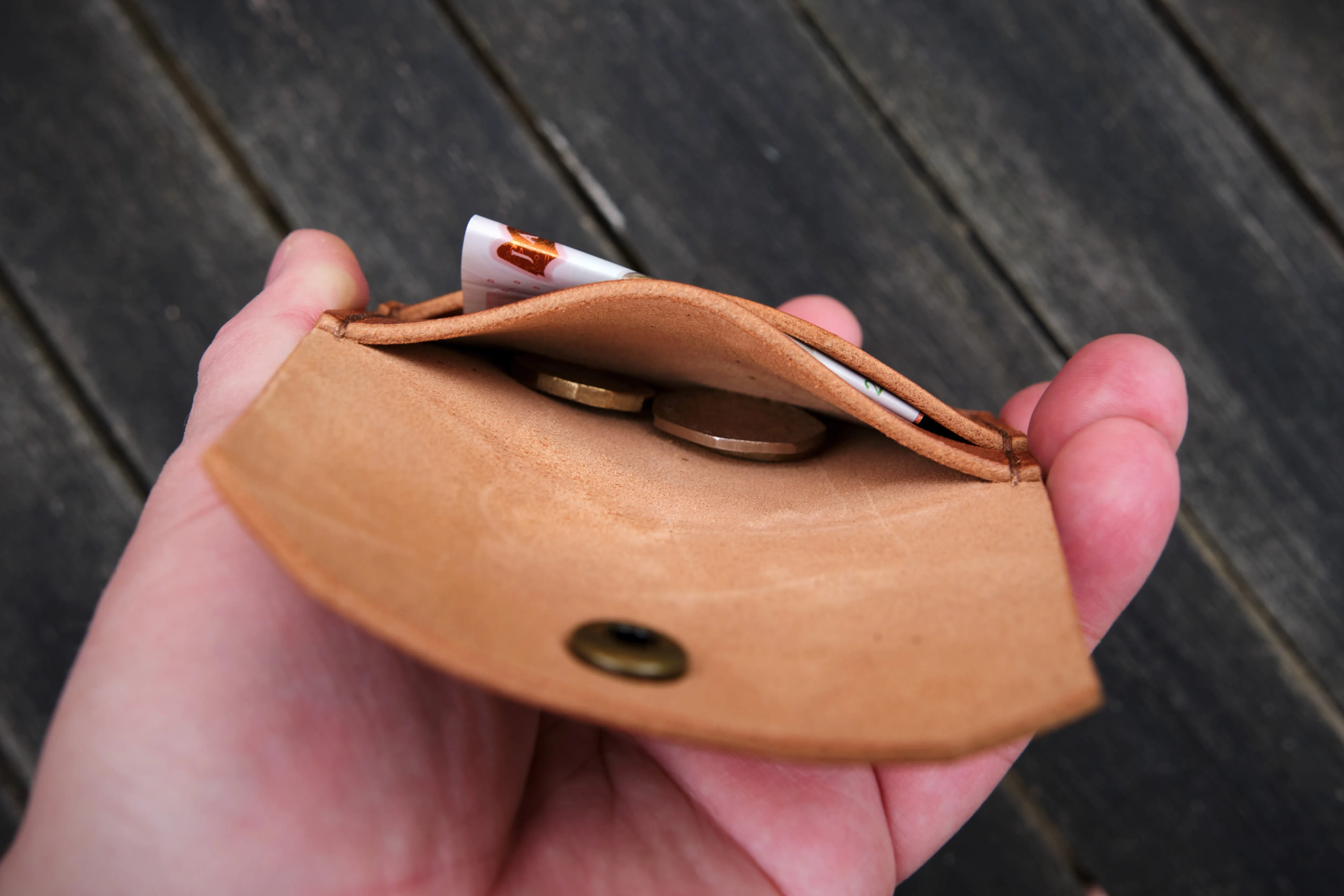 The Little Saxham - (English Tan - Horween Derby)