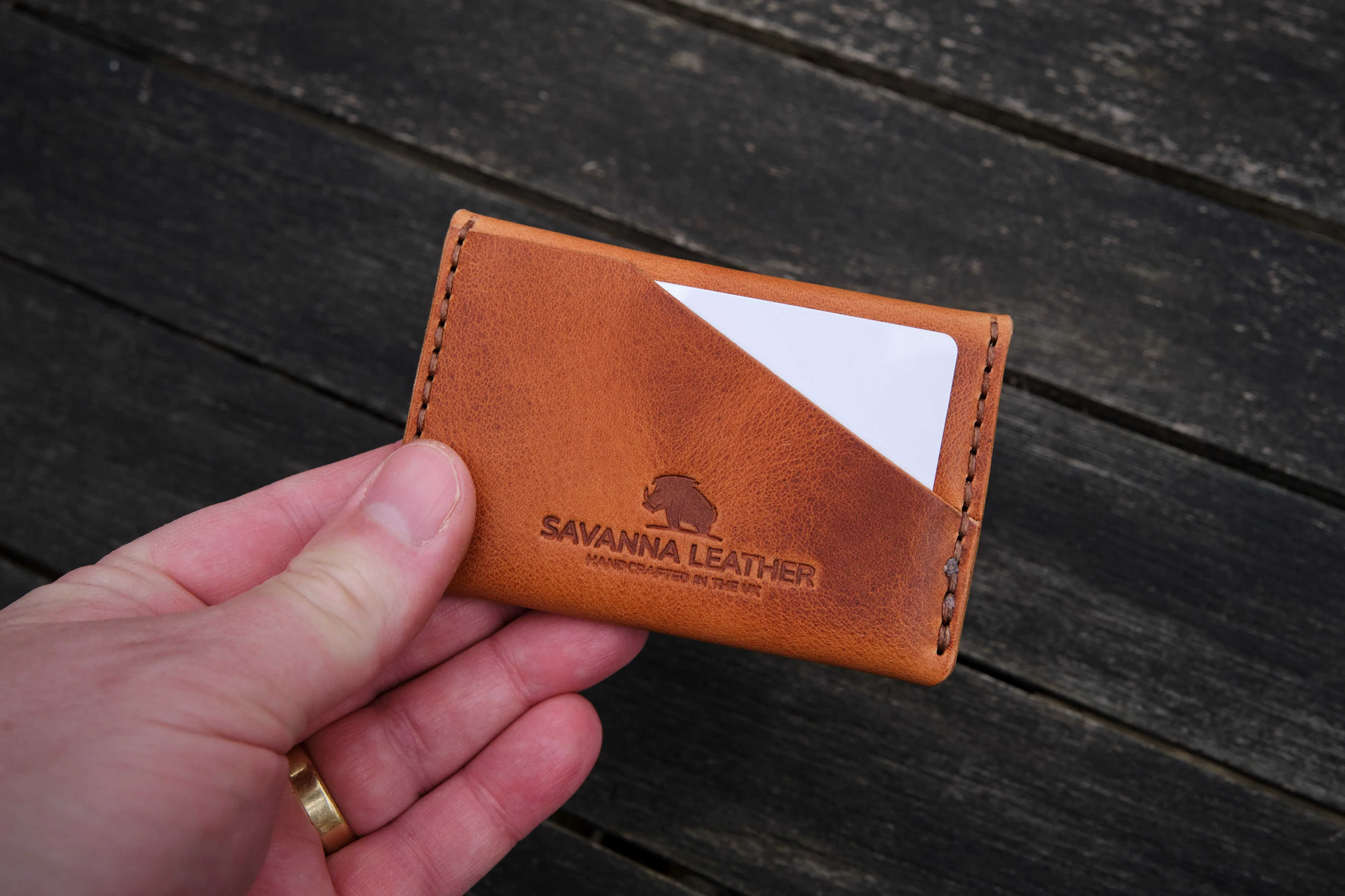 The Little Saxham - (English Tan - Horween Derby)