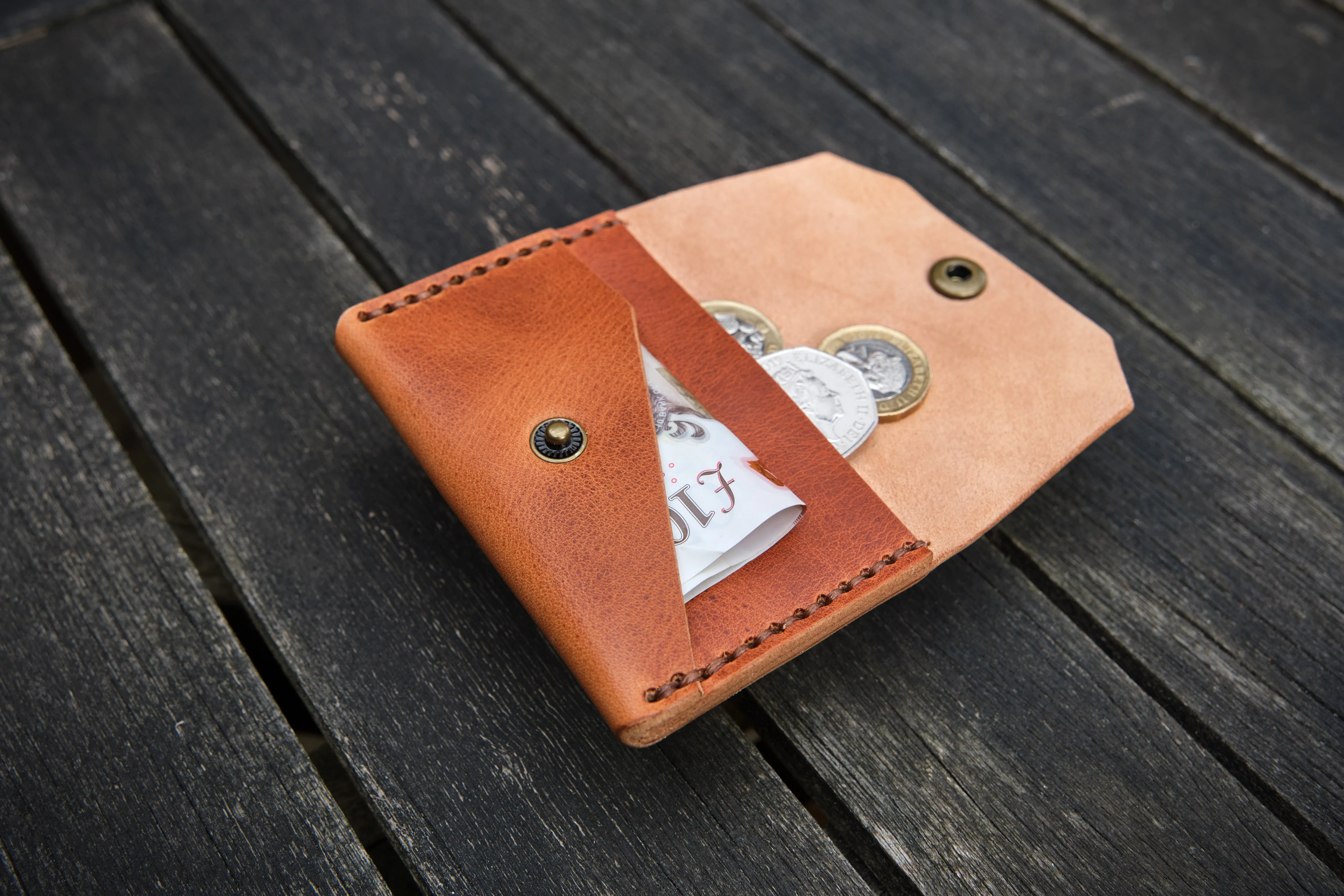 The Little Saxham - (English Tan - Horween Derby)