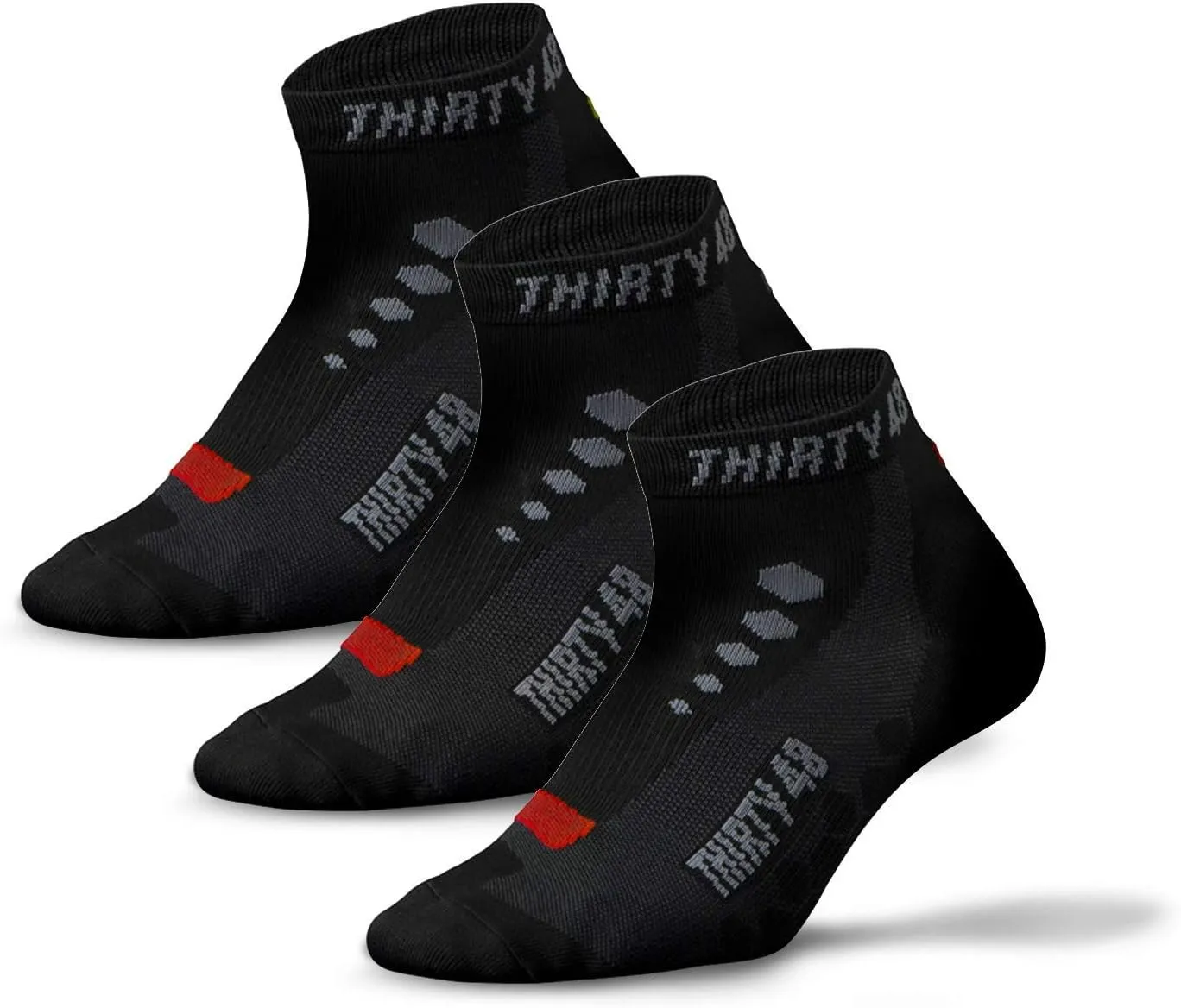 Thirty48 Low Cut Cycling Socks for Men and Women | Unisex Breathable Sport Socks