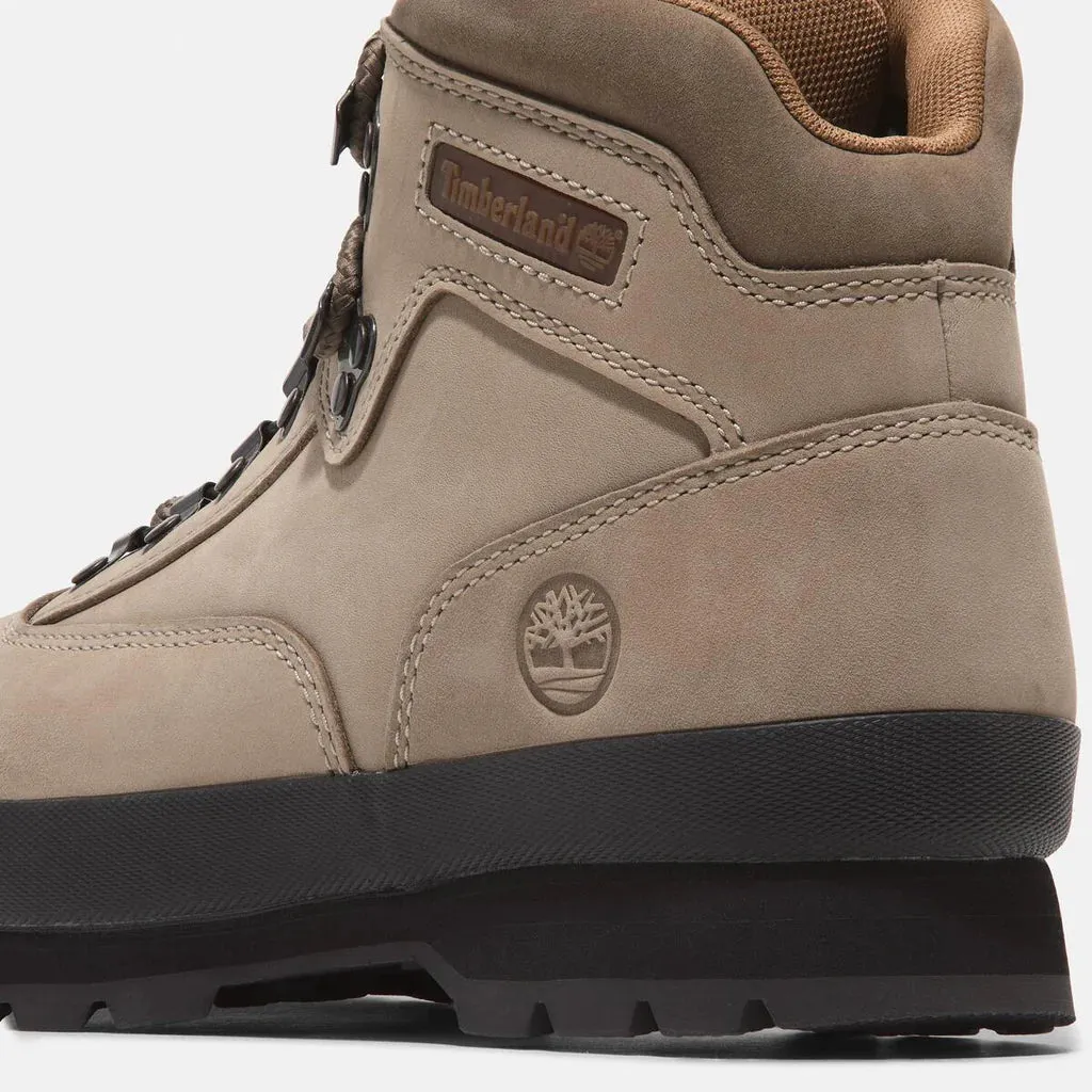 .Timberland Men's Euro Hiker Mid - Beige- (T1OABS429BN) - Medium Beige Nubuck - MGH - R2L15