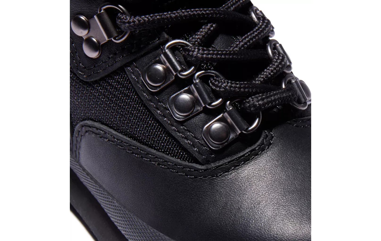 Toddler Euro Hiker Boot-Black Full-Grain