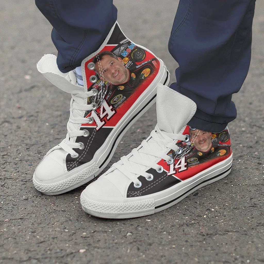 tony stewart ladies high top sneakers