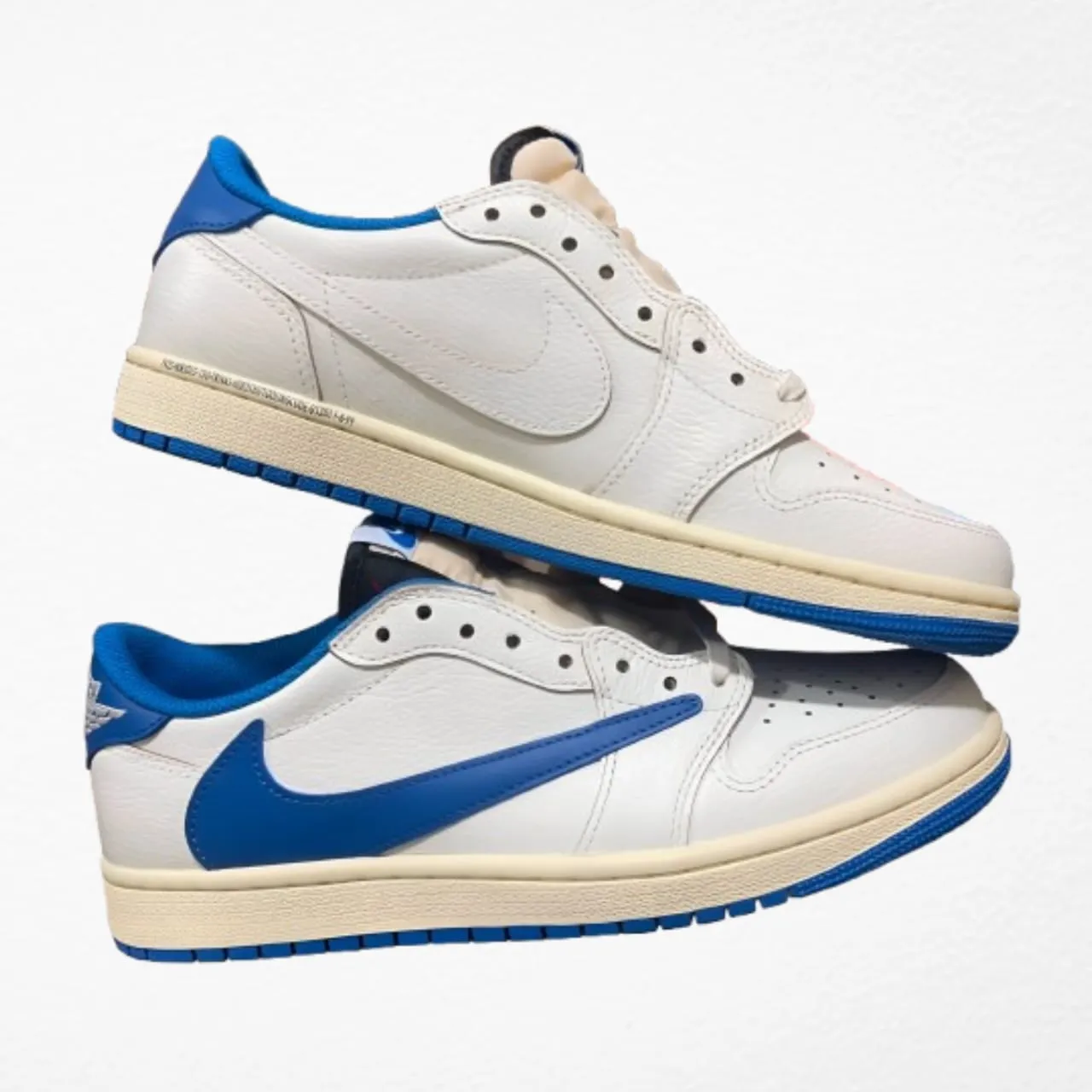 Travia Scott X Nike Air Jordan 1 Low - Ultimate Heat on the Court with OG Box!