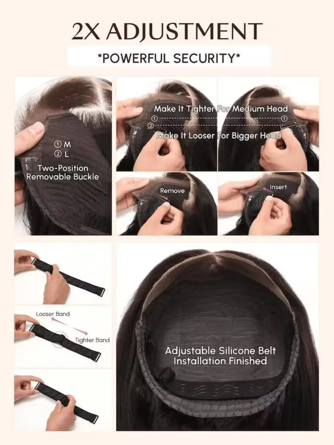 UNICE Bye Bye Knots 7x5 Pre Cut Lace Glueless Wig Reddish Brown Body Wave Wig Pre Bleached Invisible Knots Pre Everything Wig Human Hair Wig Pre Plucked 150% Density 16 Inch