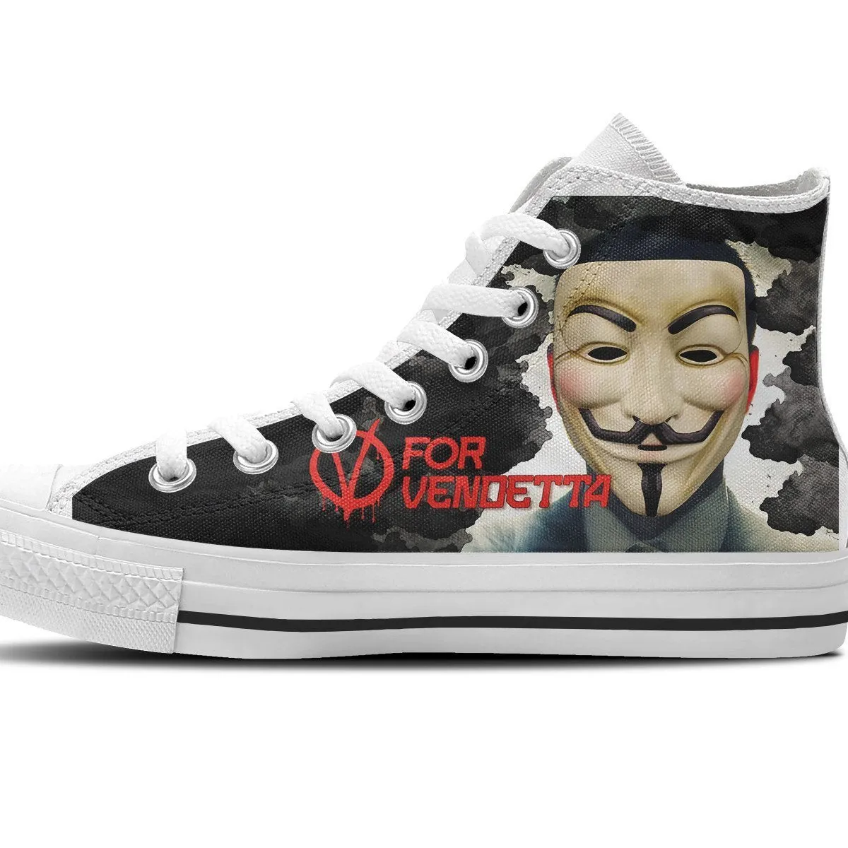 vendetta ladies high top sneakers
