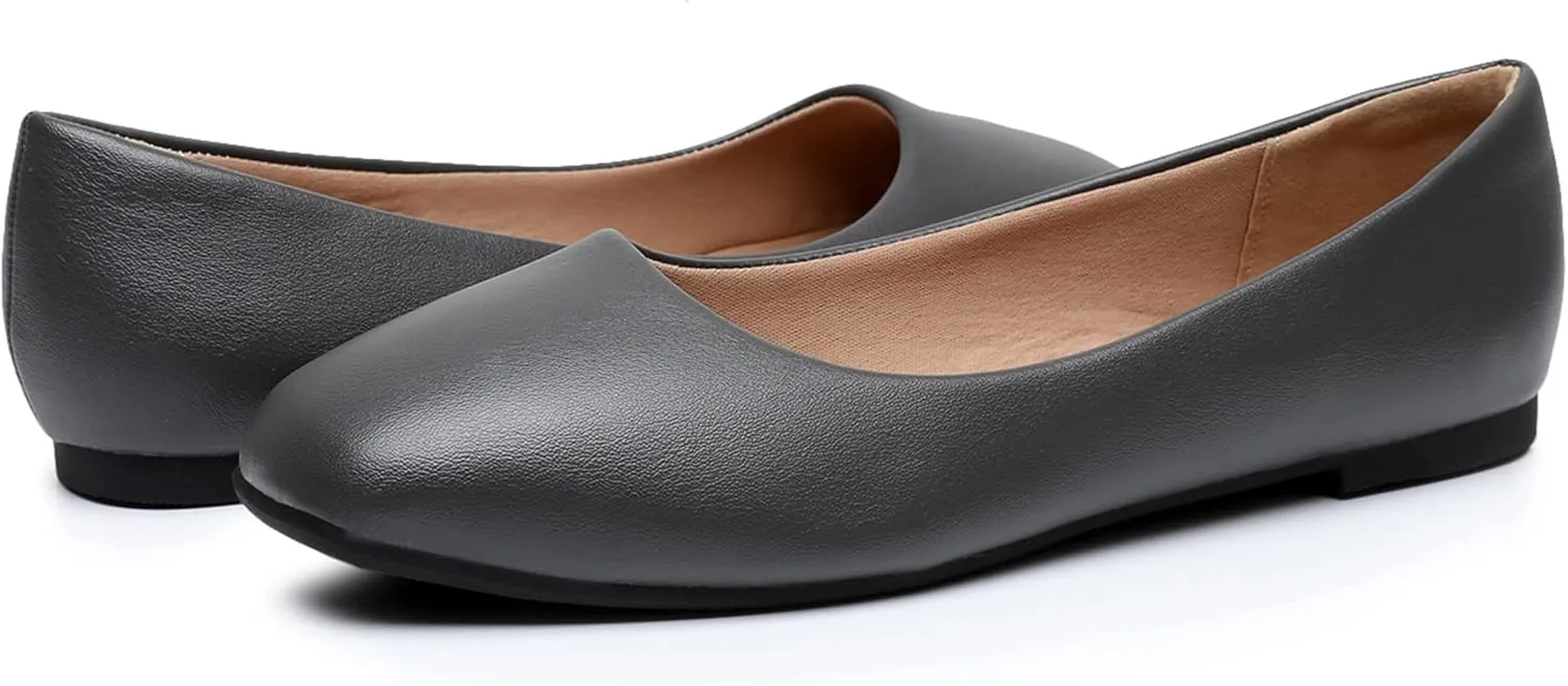VenusCelia Women's Tile-Toe Flat Shoe