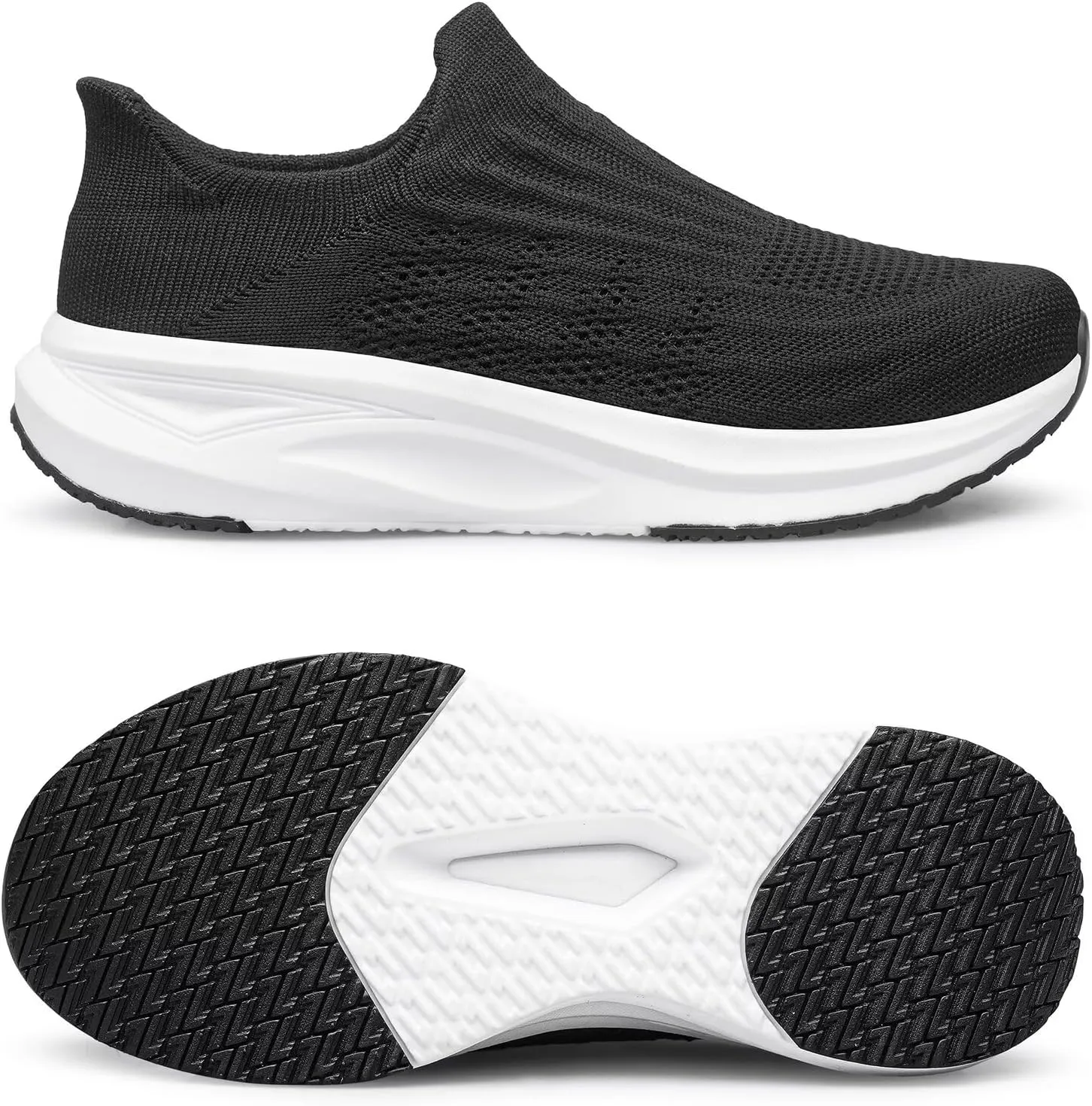 vibdiv Slip-on Walking Shoes Women Barefoot Barefoot Sock Sneakers Flat Casual Lightweight Comfortable Breathable Laceless