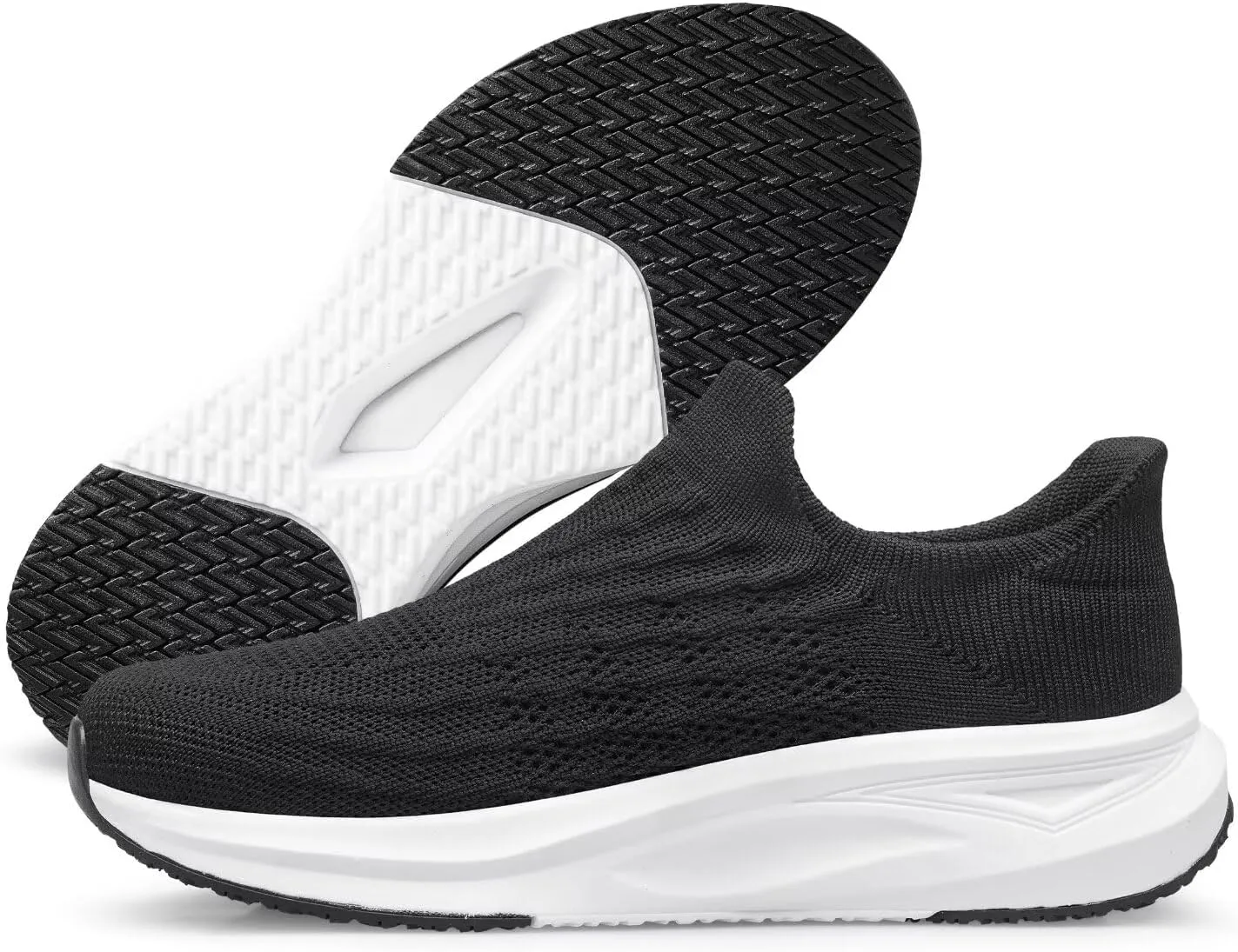 vibdiv Slip-on Walking Shoes Women Barefoot Barefoot Sock Sneakers Flat Casual Lightweight Comfortable Breathable Laceless