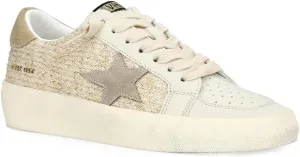 VINTAGE HAVANA Women's Reflex Sneaker, Natural/Gold, 6.5