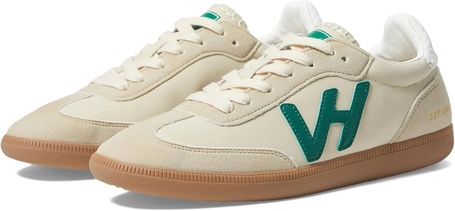 Vintage Havnaa Women's Crisp Sneaker, Bone/Green, 8.5