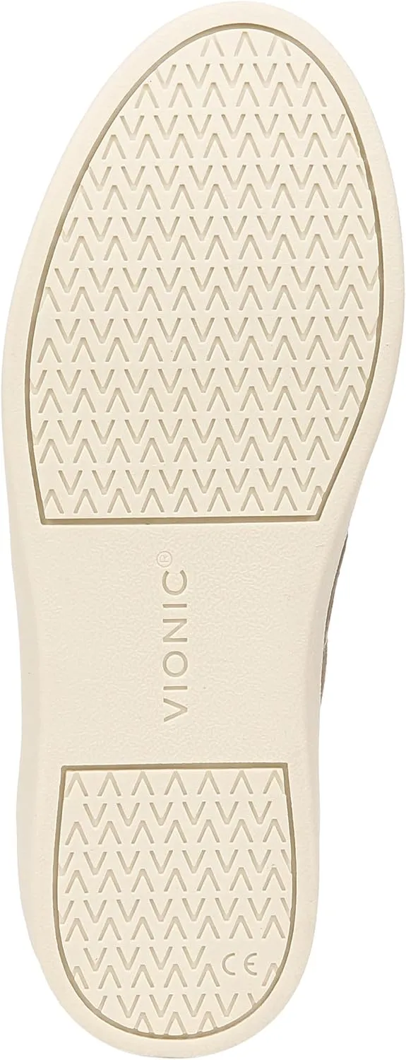 Vionic Women's Essence Mayra Suede Fashion Sneaker- Supportive Casual Shoes That Includes a Built-in Arch Support Orthotic Footbed That Corrects Pronation and Helps Heel Pain, Sizes 5-12