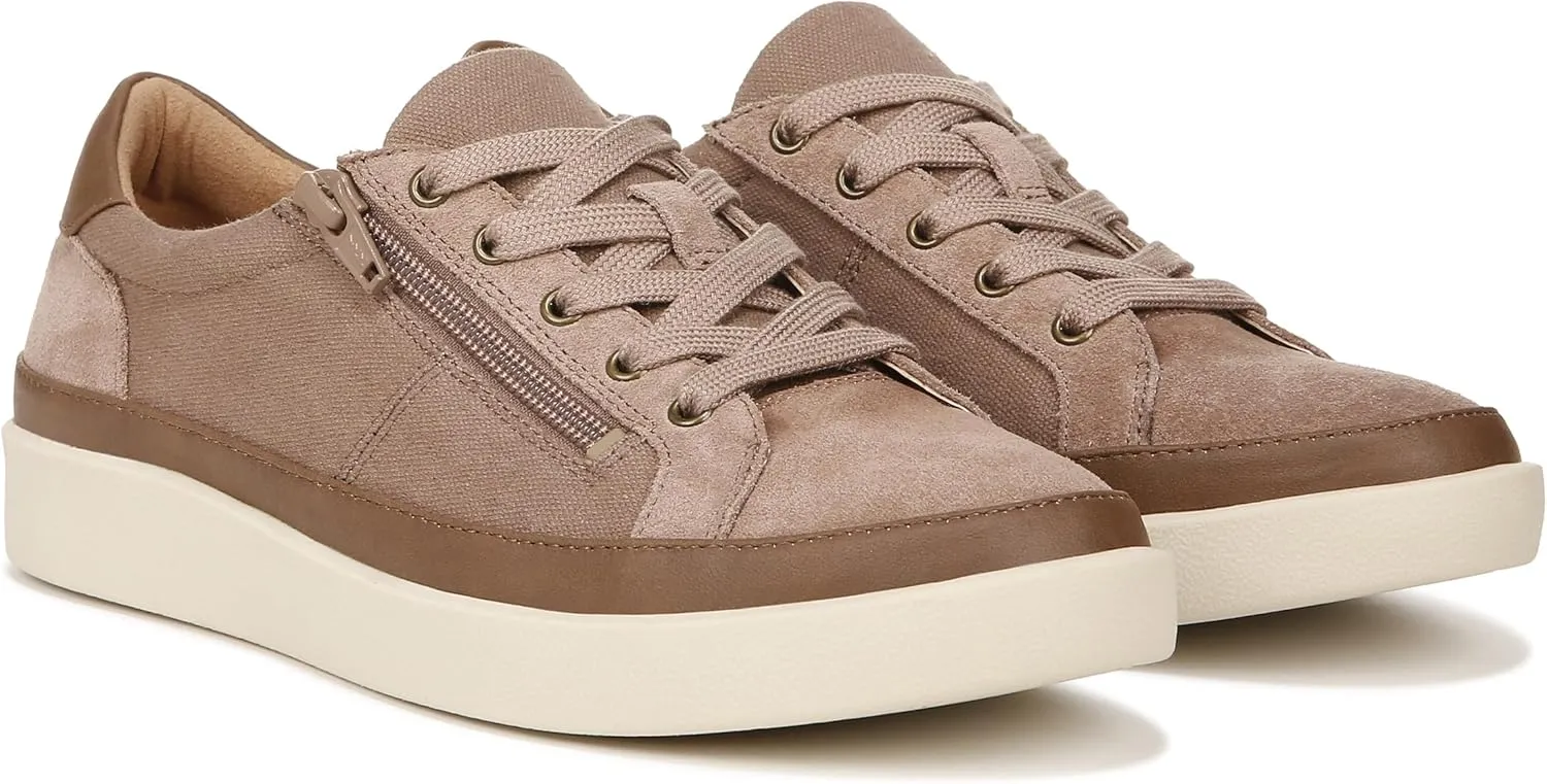 Vionic Women's Essence Mayra Suede Fashion Sneaker- Supportive Casual Shoes That Includes a Built-in Arch Support Orthotic Footbed That Corrects Pronation and Helps Heel Pain, Sizes 5-12