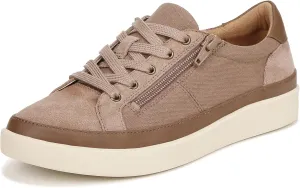 Vionic Women's Essence Mayra Suede Fashion Sneaker- Supportive Casual Shoes That Includes a Built-in Arch Support Orthotic Footbed That Corrects Pronation and Helps Heel Pain, Sizes 5-12