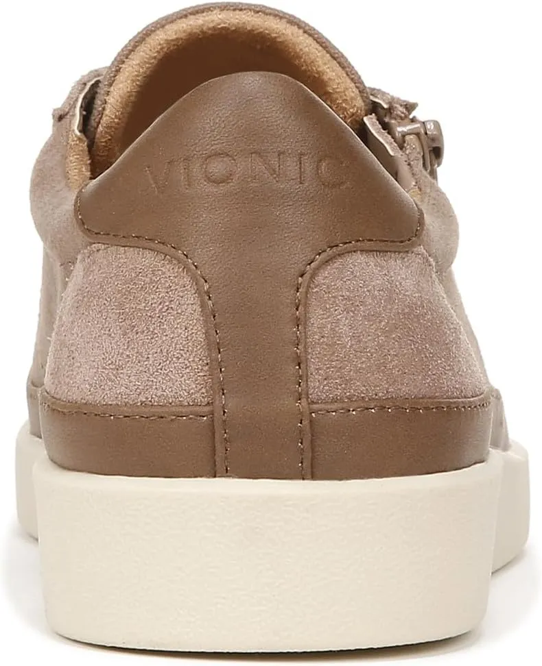 Vionic Women's Essence Mayra Suede Fashion Sneaker- Supportive Casual Shoes That Includes a Built-in Arch Support Orthotic Footbed That Corrects Pronation and Helps Heel Pain, Sizes 5-12