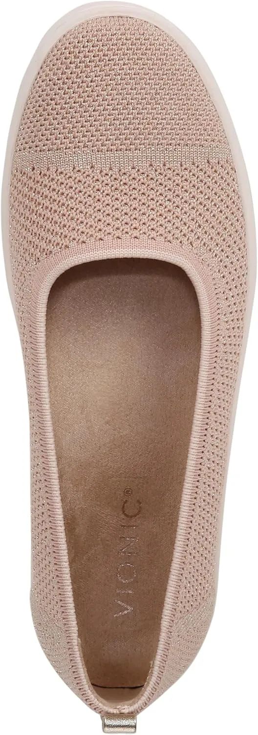 Vionic Women's Uptown Skimmer Knit Ballet Flat