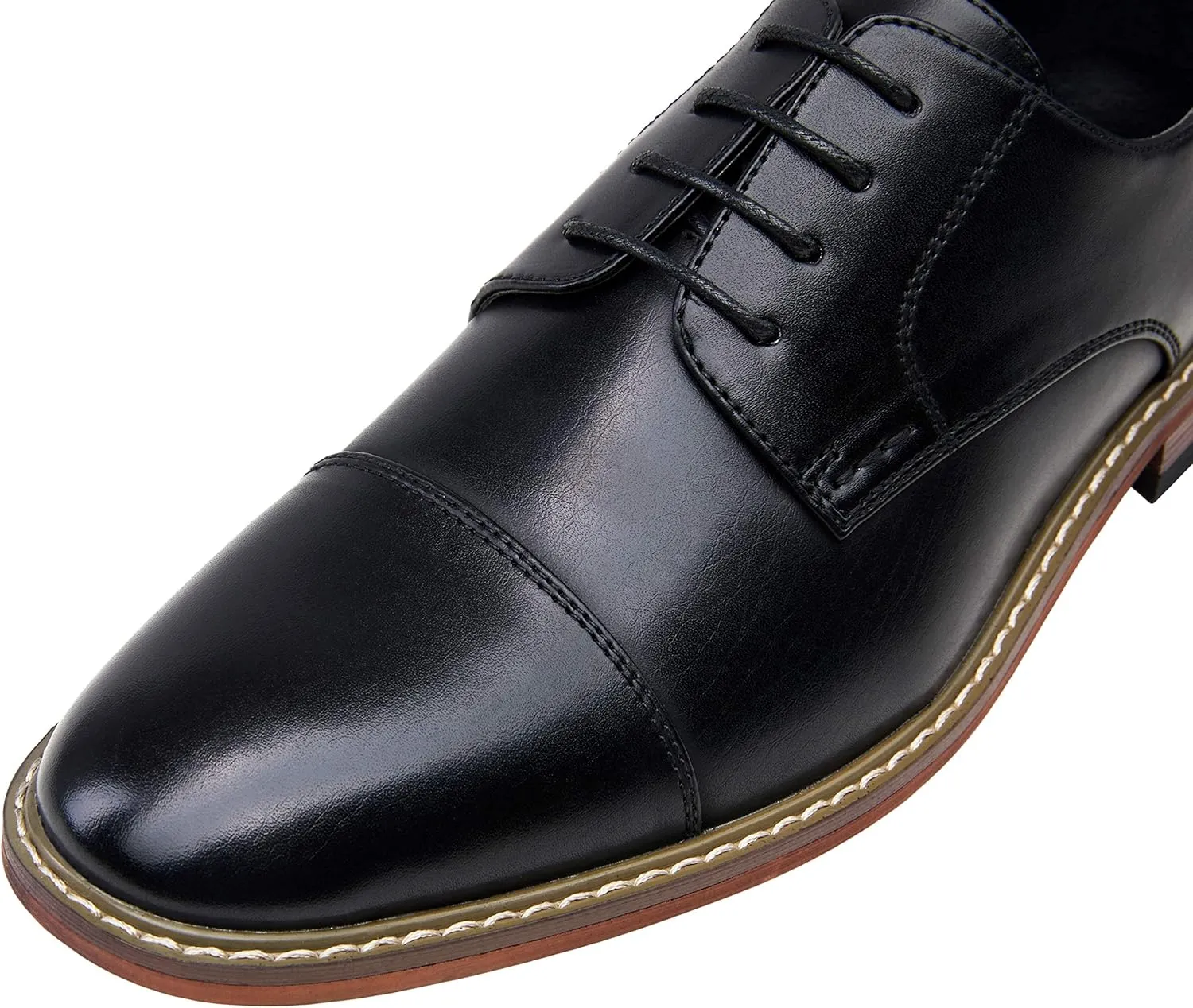 Vostey Men's Dress Shoes Oxford Shoes Formal Dress Shoes for Men Business Derby Shoes
