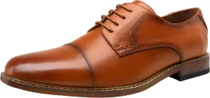 Vostey Men's Dress Shoes Oxford Shoes Formal Dress Shoes for Men Business Derby Shoes