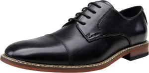 Vostey Men's Dress Shoes Oxford Shoes Formal Dress Shoes for Men Business Derby Shoes