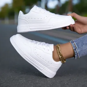 White Breathable Breathable Sneaker Expansive variety Deal of the hour Casual Korean