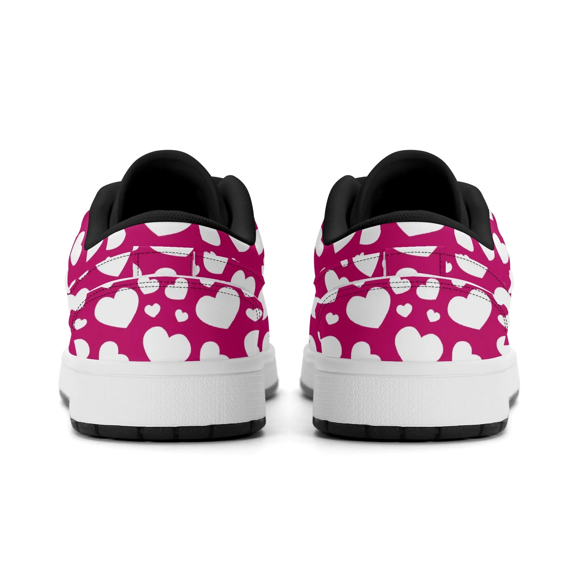 White Hearts Low Top Leder Sneaker für Herren