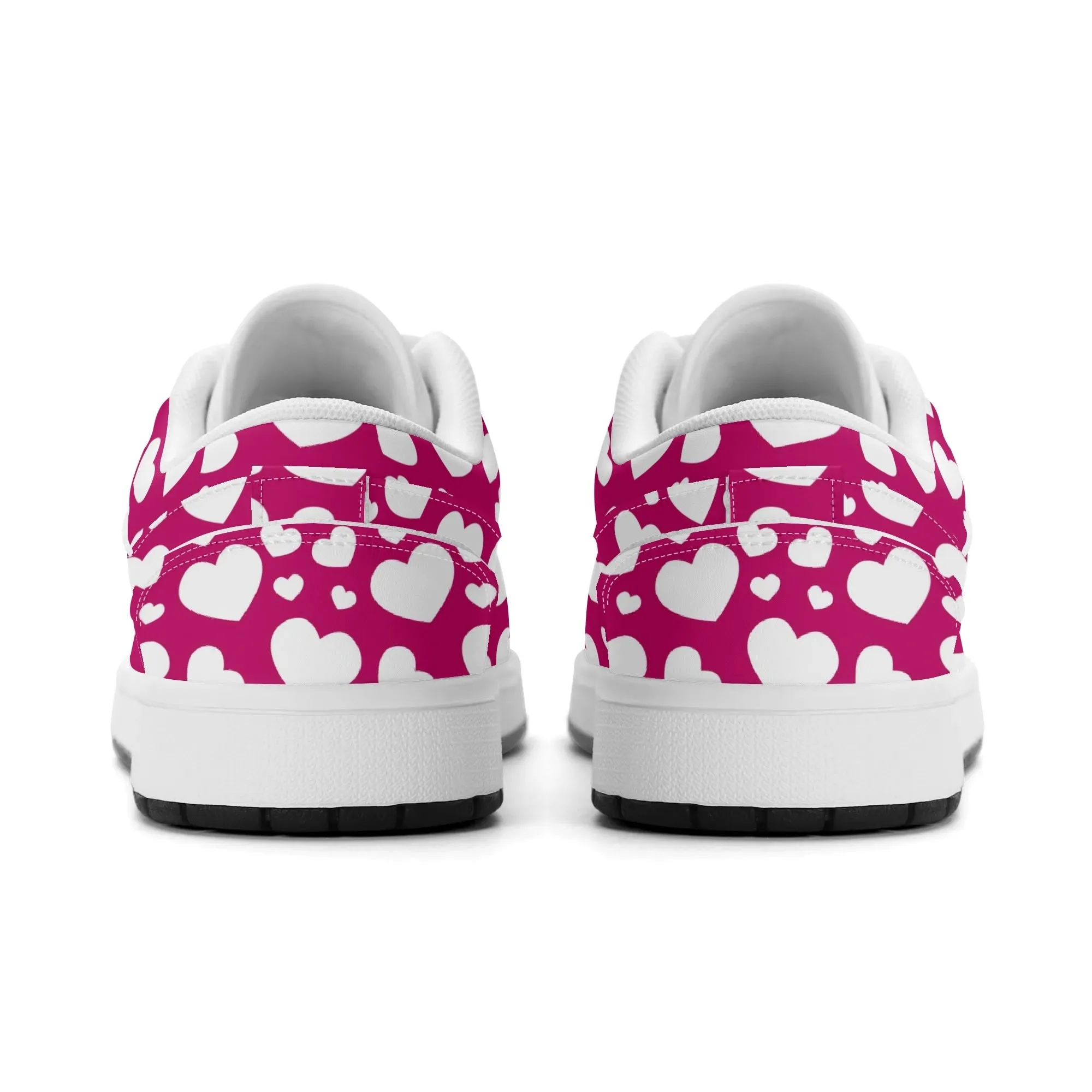 White Hearts Low Top Leder Sneaker für Herren