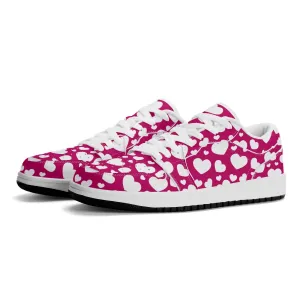 White Hearts Low Top Leder Sneaker für Herren