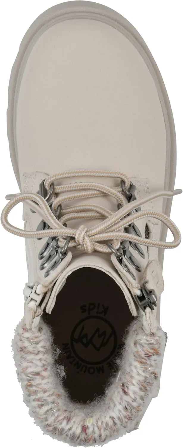 WHITE MOUNTAIN KIDS Girls' Gallia Lace-Up City Hiker Ankle Bootie