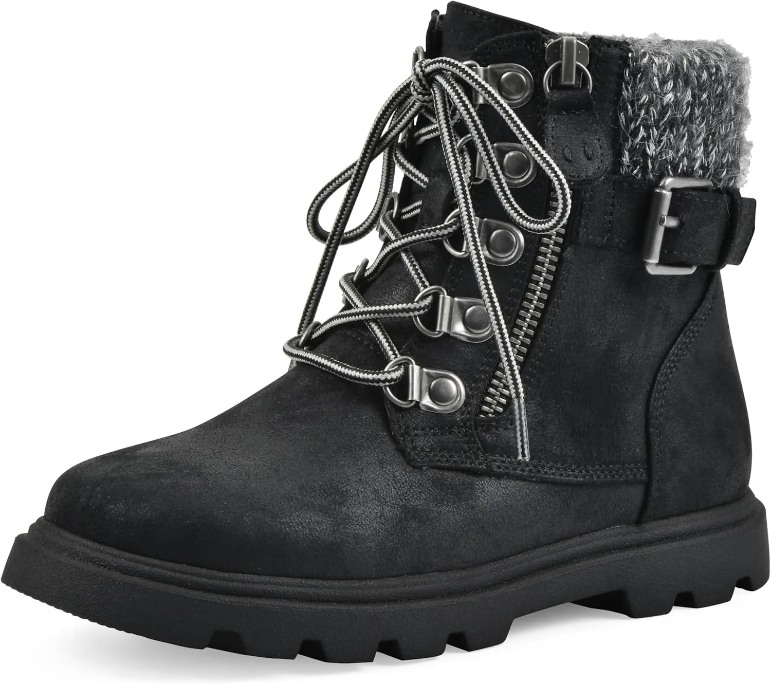 WHITE MOUNTAIN KIDS Girls' Gallia Lace-Up City Hiker Ankle Bootie