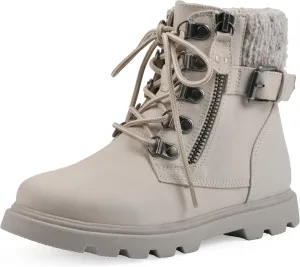 WHITE MOUNTAIN KIDS Girls' Gallia Lace-Up City Hiker Ankle Bootie