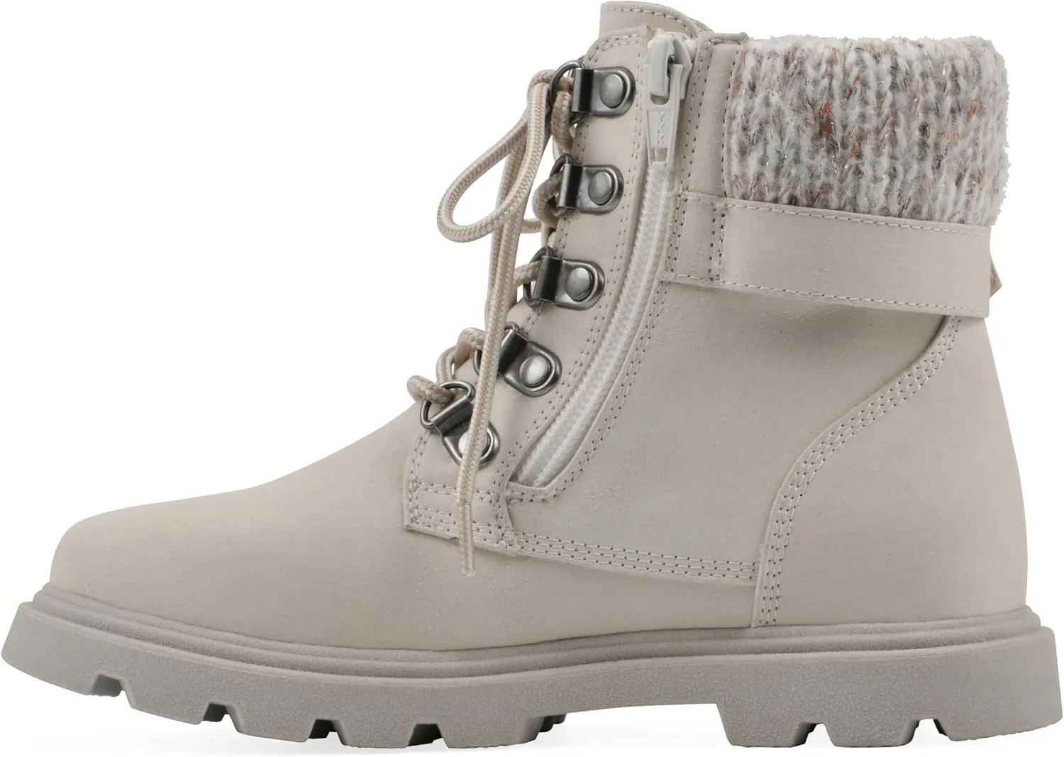 WHITE MOUNTAIN KIDS Girls' Gallia Lace-Up City Hiker Ankle Bootie
