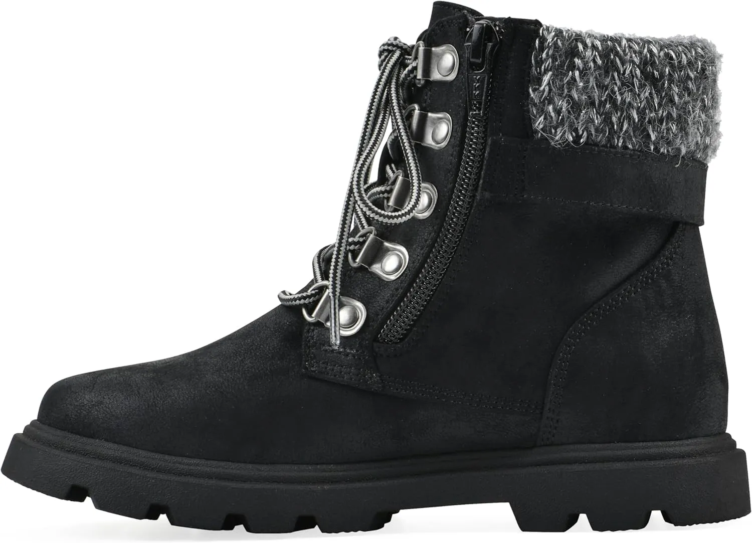 WHITE MOUNTAIN KIDS Girls' Gallia Lace-Up City Hiker Ankle Bootie