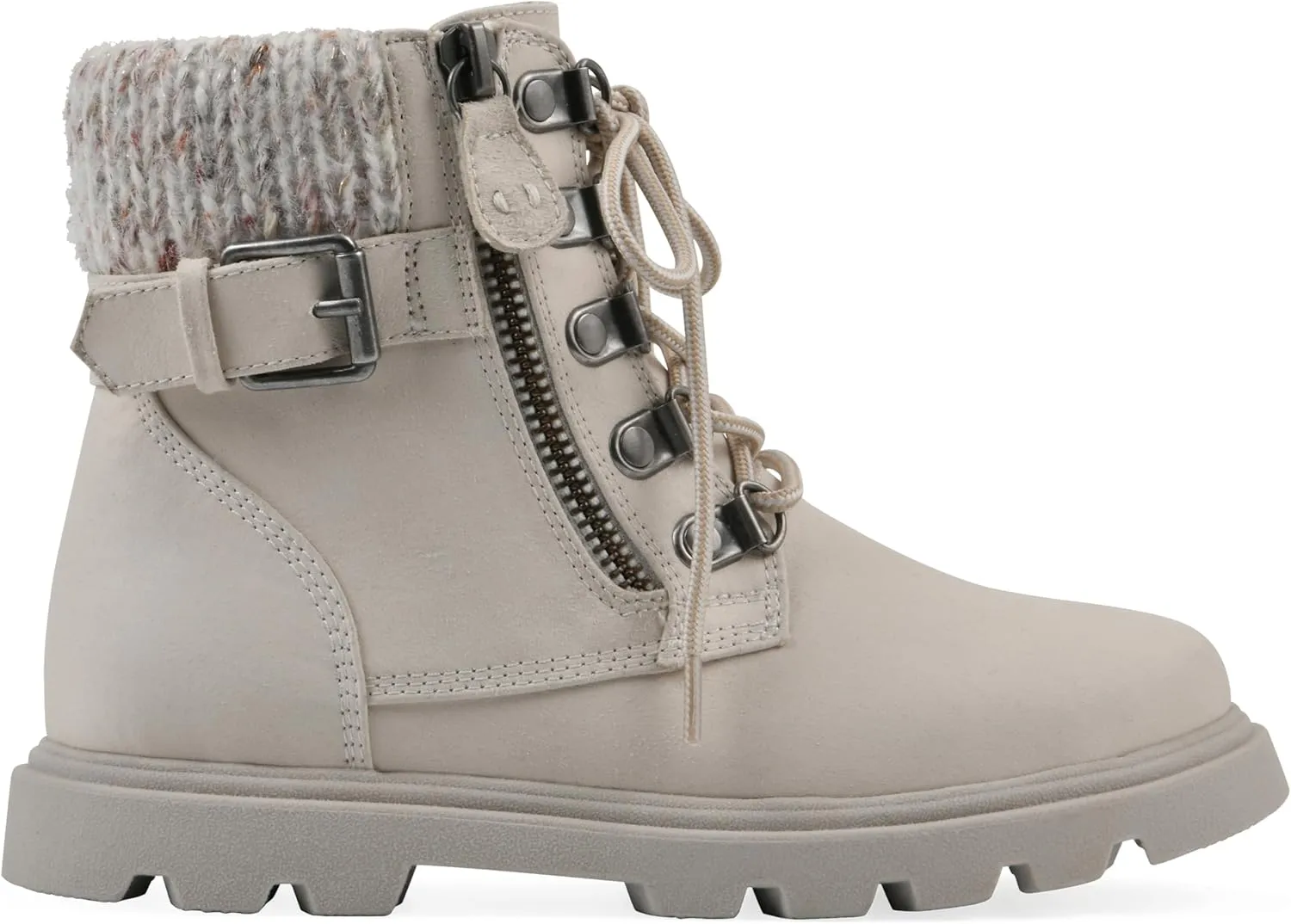 WHITE MOUNTAIN KIDS Girls' Gallia Lace-Up City Hiker Ankle Bootie