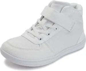 WHITIN High Top Boys/Girls Wide Barefoot Shoes   Zero Drop   Minimalist Sneaker for Little/Big Kids
