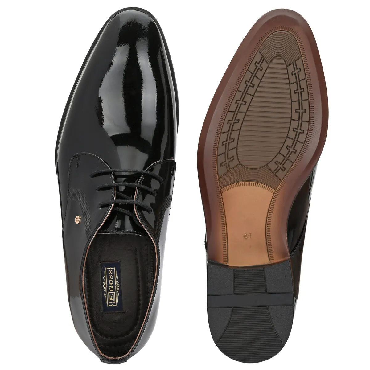 William Black Patent Laceups