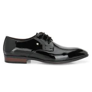 William Black Patent Laceups