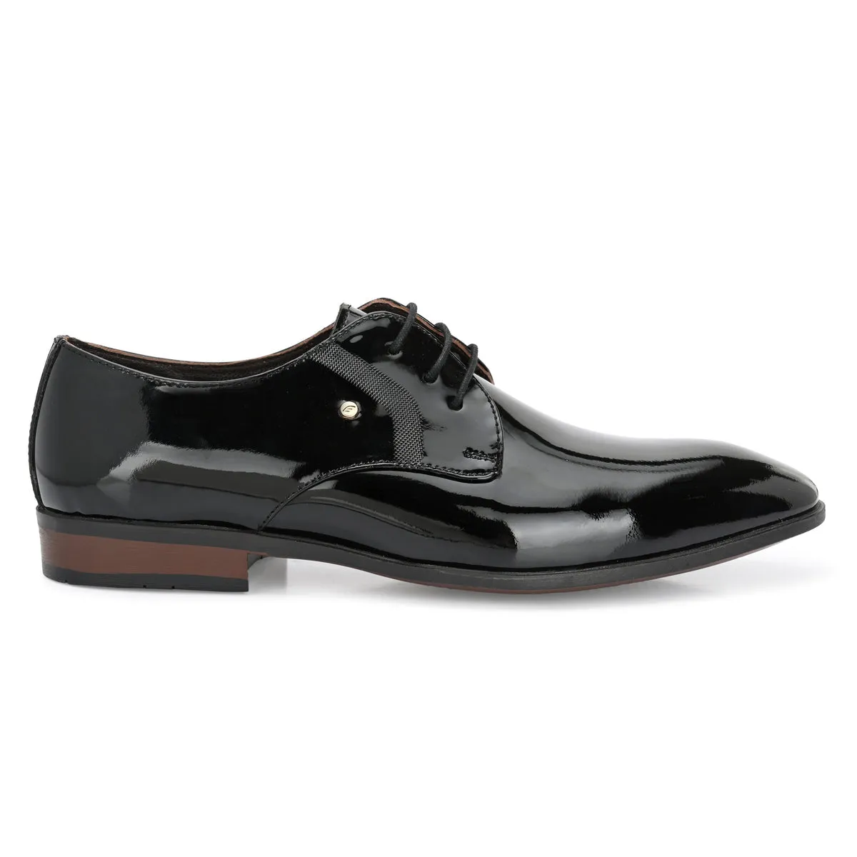 William Black Patent Laceups