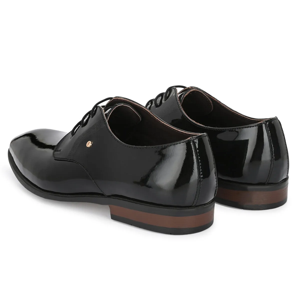 William Black Patent Laceups