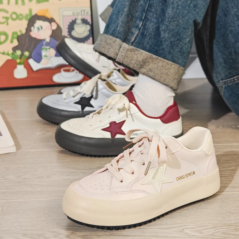 Women Fashion Breathable Flat Casual Sneakers