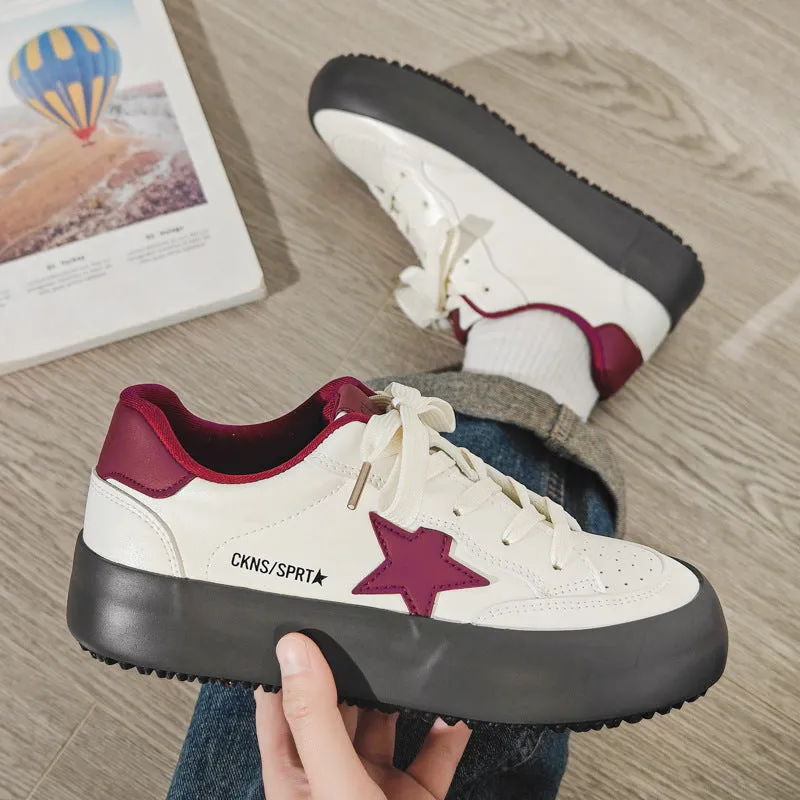 Women Fashion Breathable Flat Casual Sneakers
