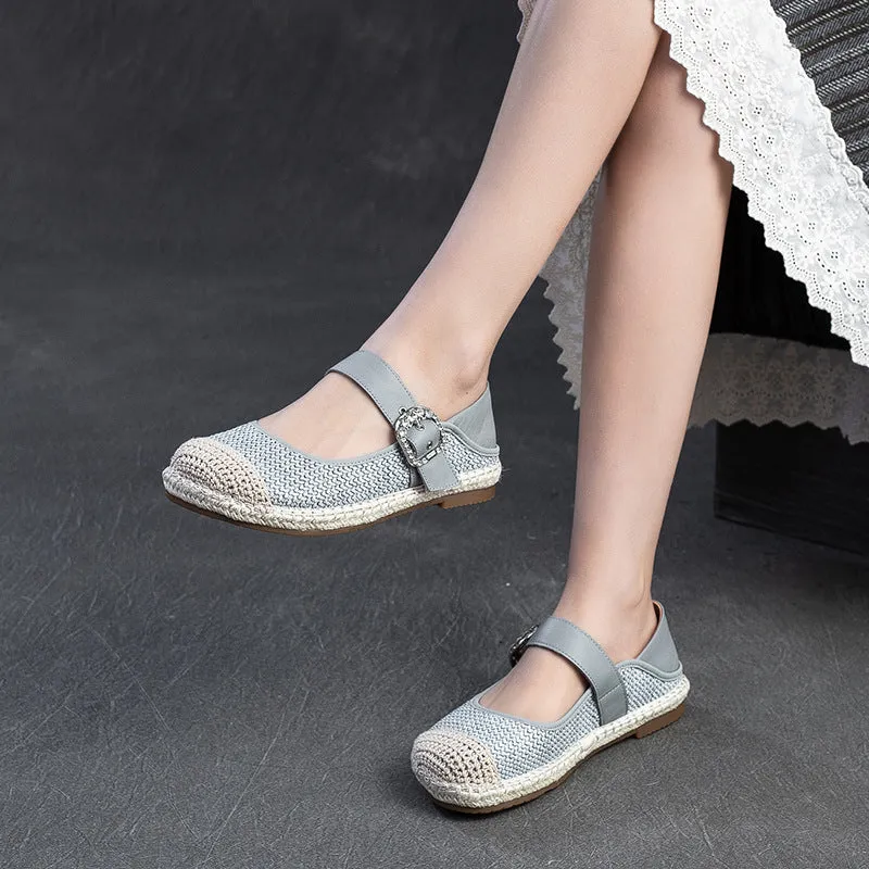 Women Minimalism Breathable Mesh Flat Casual Shoes