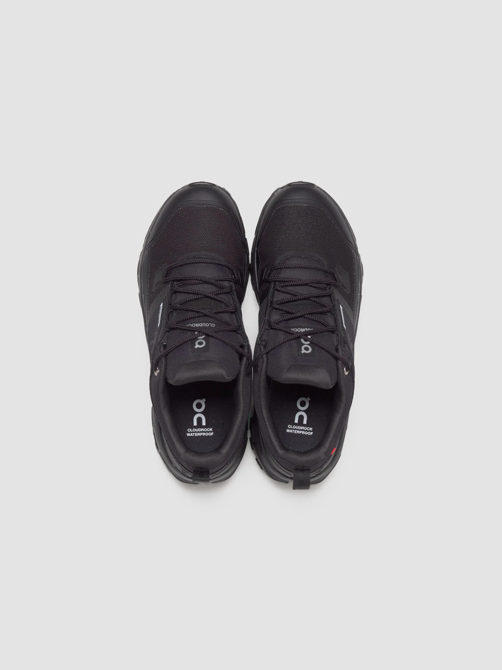 Women's Cloudrock Low Waterproof Sneaker in Black