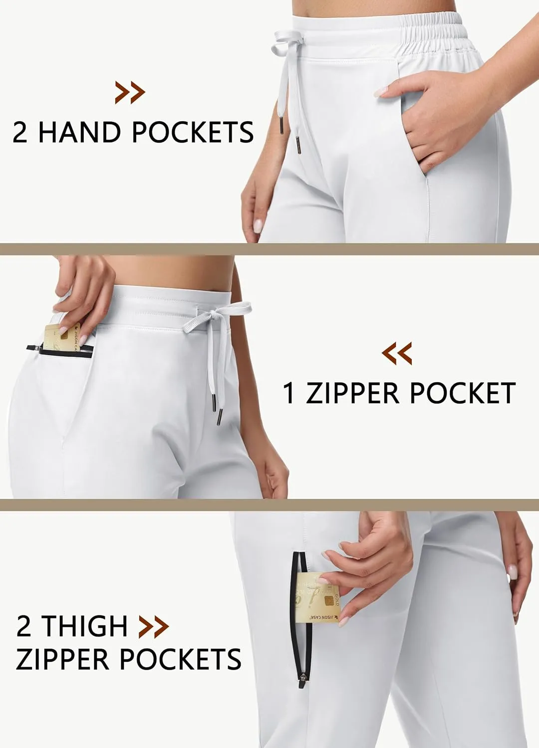 Women's Long Shorts 15" Below The Knee Capri Hiking Shorts Quick Dry Lightweight Outdoor Casual Crop Pants Cargo