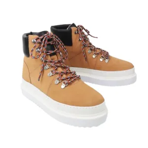Womens | SCHUTZ S-Marula Waterproof Leather Platform Boot Tan