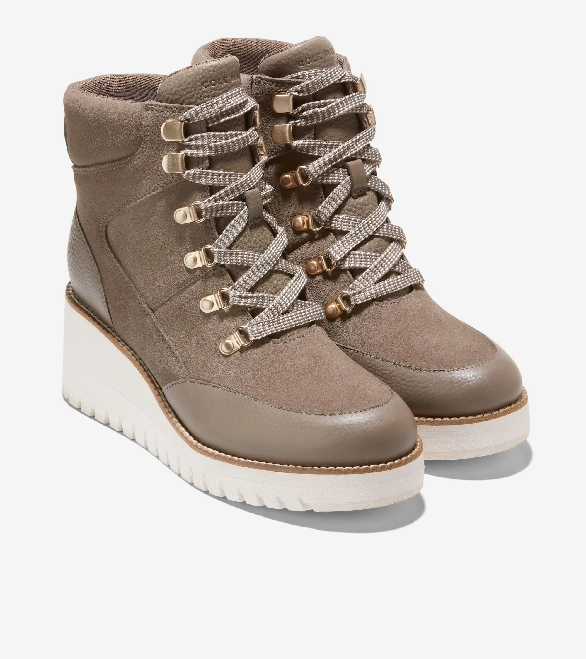 Women's ZERØGRAND City Wedge Hiker Boots